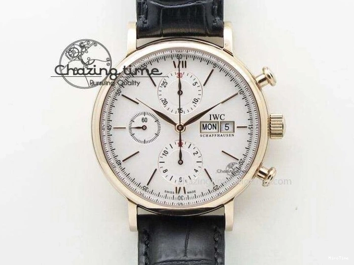 MIROTIME 0415 Big Pilot IW329701 M+F 1:1 Best Edition Black Dial on Brown Leather Strap MY RelaxedFit 7005